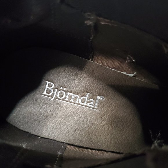 NWOT Bjorndal Taupe Andrews Heeled Boots/Booties, 9.5 - Picture 5 of 9